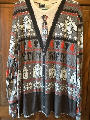 Camisa Yeti To Party Fea Navidad Talla 2X Foto 1 de 4