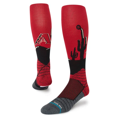 Men's Stance Arizona Diamondbacks Desert Diamond Pro Team Tube Socks Cover