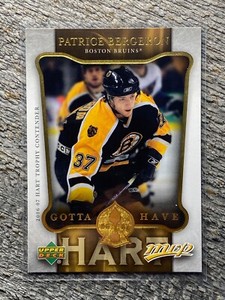 2006-07 Upper Deck MVP Gotta Have Hart Patrice Bergeron #HH22