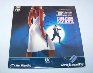 007 James Bond - The Living Daylights - Laserdisc Movie - Free Shipping! - Picture 1 of 2