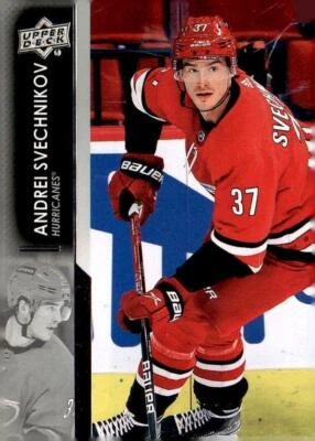 2021-22 Upper Deck Andrei Svechnikov Carolina Hurricanes Trading Card #286 - Image 1 of 2