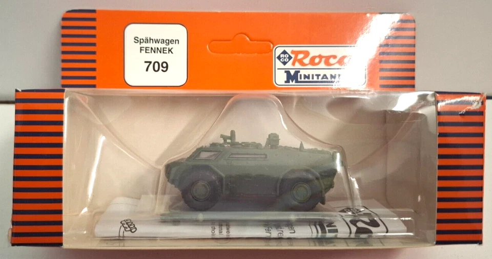 ROCO MINITANKS 1:87 PLASTICA MEZZO MILITARE  SPAHWAGEN FENNEK     ART  709 - Immagine 1 di 1