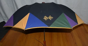 Vintage Neyrat Peyrone Wood Handle Umbrella Made In France - Picture 1 of 11