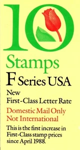 Scott BK182 2519 29¢ Tulip Unopened Booklet MNH Free Shipping in the USA - Picture 1 of 1