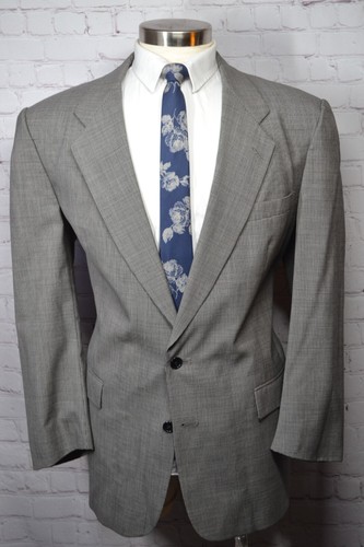 Giacca blazer cappotto sportivo CHRISTIAN DIOR uomo grigio lana PIED DE POULE CHECK 46L