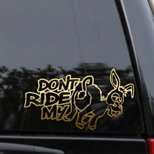 Don’t Ride My Ass Donkey Vinyl Decal Sticker - Picture 1 of 2