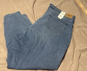 NWT Levi Strauss Totally Shaping Skinny Slimming Tummy Panel Jeans 22S/W36L28 - Picture 1 of 16