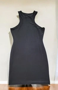 Popular 21 Black Short Bodycon Sleeveless Tank Dress Round Neck ladies Size (M) - Picture 1 of 6