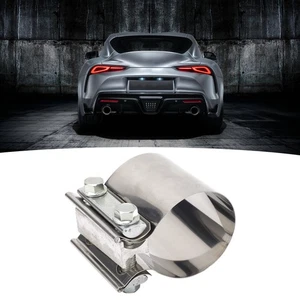 Ι 2.75 Inch Exhaust Clamp Stable Fixing Stainless Steel Exhaust Pipe Clamp - Picture 1 of 12