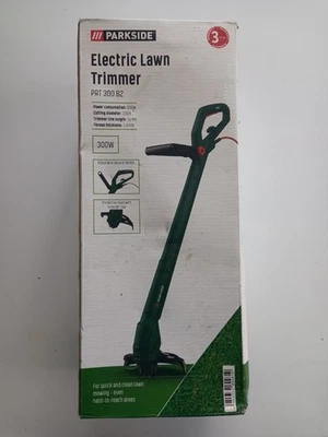 PARKSIDE Electric Lawn Grass Trimmer Strimmer Cabled Powerful 300W Motor NEW - Image 1 of 2