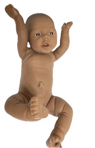 Jesmar España Muñeca Bebé Anatómicamente Correcta Masculina 17" Afroamericana De Colección - Imagen 1 de 18