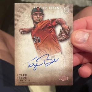 2015 BOWMAN INCEPTION TYLER BEEDE Rookie AUTOGRAPH π₯π - Picture 1 of 4
