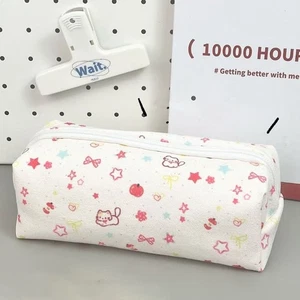 Large Capacity Pen Bag Cartoon Cat Dog Stationery Bag School Office - Picture 1 of 13