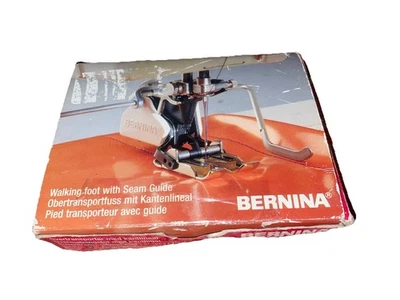 Bernina Walking Foot With Seam Guide + Instructions Switzerland - Old Style - Image 1 of 4