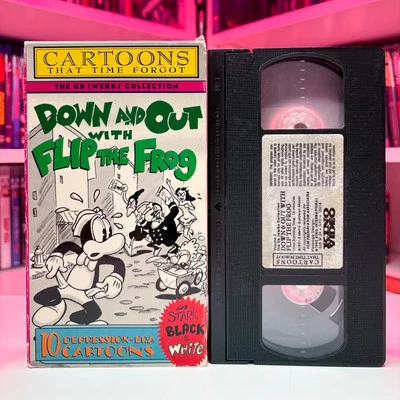 Cartoons That Time Forgot Down And Out With Flip The Frog VHS - Good Tested - Image 1 of 4