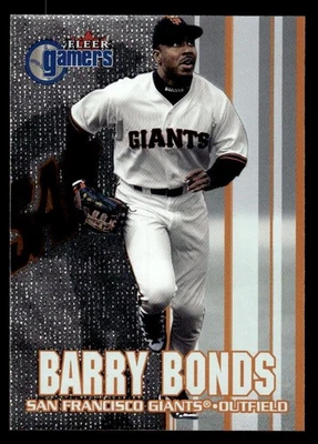 2000 FLEER GAMERS BARRY BONDS 79 MINT BASEBALL SAN FRANCISCO GIANTS - Image 1 of 2