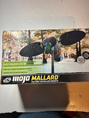 MOJO Outdoors Mallard Drake Spinning-Wing Decoy w/ Plug-in Remote #HW2533 - Image 1 of 4