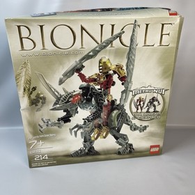 New Lego Bionicle Metru Nui Toa Lhikan & Kikanalo 8811-  Security Seal Intact
