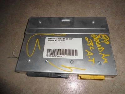 ENGINE ECM MAIN COMPUTER 2.3L AUTO TRANS 16198267 FITS 89-91 GRAND AM 74 Foto 1 de 2