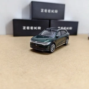 1/64 Scale Geely ZEEKR 7X SUV Green Diecast Car Model Toy Collection Gift - Picture 1 of 4