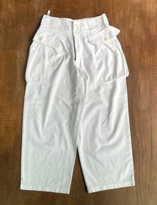 ISSEY MIYAKE White Balloon Pants Made in Japan - Picture 1 of 11