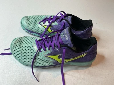 Mizuno Zapatos Mujer 10 Wave Evo Cursoris Tenis Atléticos 10 Azul Púrpura  Foto 1 de 4
