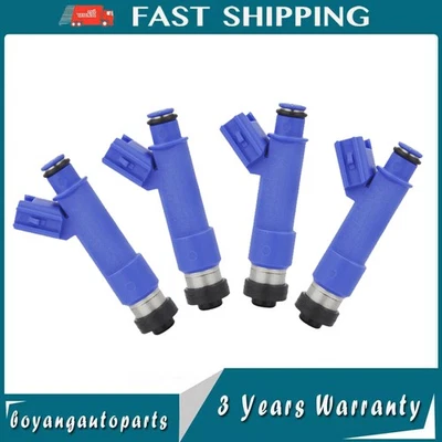 4X Fuel Injectors for 2005 2006-2008 Pontiac Vibe Toyota Corolla Matrix L4 1.8L - Imagem 1 de 4