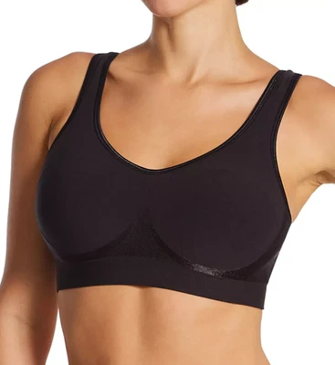 Bali Comfort Revolution Wireless Bra 2XL DF3488 3488 NEW BLACK - Image 1 of 3
