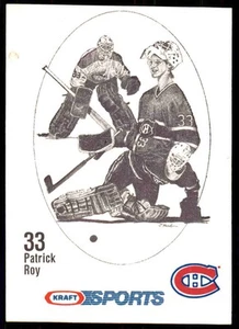 1986-87 Kraft Zeichnungen #NNO Patrick Roy - Bild 1 von 2