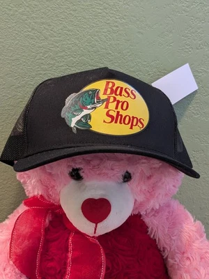 Бейсболка регулируемая с черной сеткой Bass Pro Shops для дальнобойщиков - Изображение 1 из 2