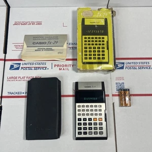 Vintage Casio fx-29 wissenschaftlicher Taschenrechner Retro Japan 70er + Box -GETESTET-RARe - Bild 1 von 11