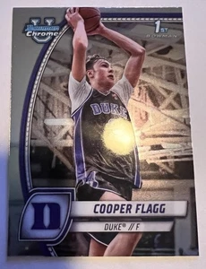 2024 Bowman Chrome Cooper Flagg 1st Base Duke #16 - Picture 1 of 2