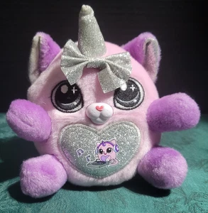 Rainbocorns Kittycorn Rosa y Púrpura Gato Arco Sorpresa Serie 2 Raro Peluche Zuru - Imagen 1 de 6