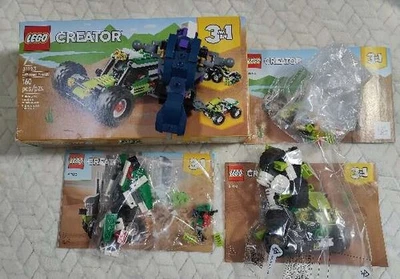 Lego Creator 3 In 1 31123 Off Road Buggy 160 Pieces 7 and Up - Image 1 of 4