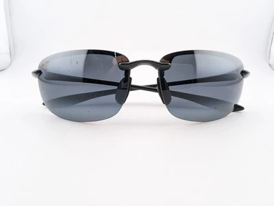 Maui Jim Sunglasses, MJ Sport MJ-407-02 Ho'okipa Blk, 64-17-130, Plastic, Japan - Image 1 of 4