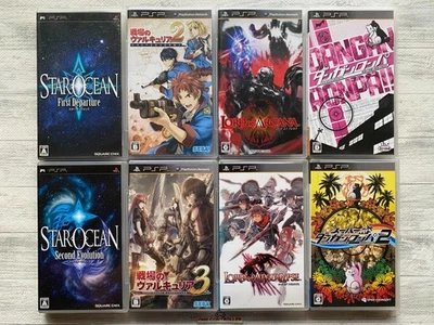 SONY PSP Star Ocean & Valkyria &  Lord of Arcana & Apocalypse & Dangan ronpa - Image 1 of 4