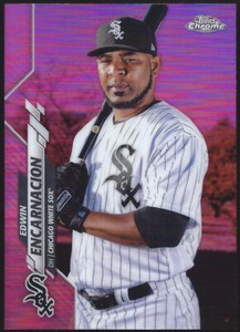 2020 Topps Chrome Update EDWIN ENCARNACION Pink Refractor Parallel Card #U-8
