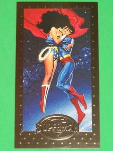1994 SUPERMAN MAN OF STEEL PLATINUM SERIES PREMIUM #SW1 WalMart PROMO CARD RARE - Picture 1 of 6