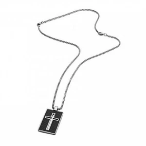 Police Colgante Hombre S14ARA01P Pj.26385pss/01 Pendant Ss Box Shaped Cha - Imagen 1 de 1
