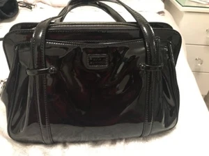 Lulu Guiness Patent Leather Handbag Stunning Large Used Twice £199!! Bargain - Picture 1 of 8