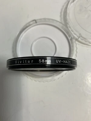 Vivitar UV Haze 58mm Lens Filter FoundArtShopCom - Image 1 of 4