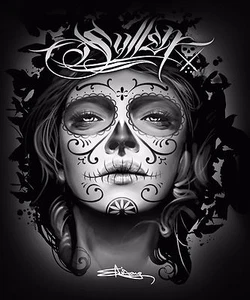 Sullen Art Collective My Love Sullen Signature Queen Blanket Black - Picture 1 of 1