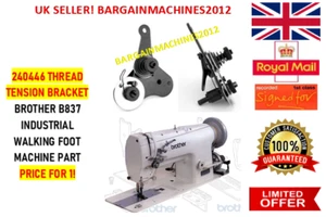 BROTHER LS2-B837 WALKING FOOT THREAD TENSION BRACKET INDUSTRIAL SEW MACHINE PART - Picture 1 of 3