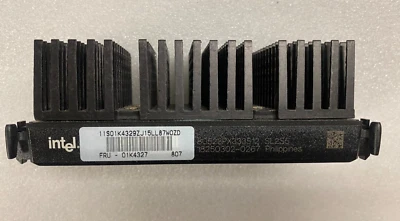 Vintage Intel Pentium PII 333/512/2.0V Slot1 CPU SL2KA or SL2S5 IBM FRU 01K4327 - Image 1 of 3