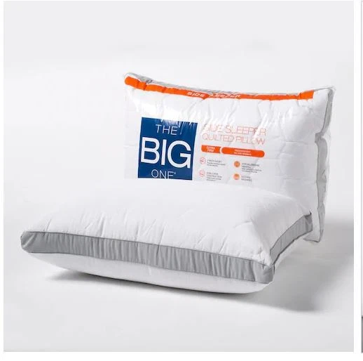 The Big One Quilted Side Sleeper Bed Pillow - Overfilled with extra firm support