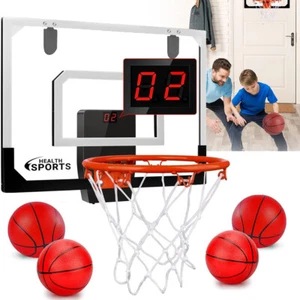 Basketballkorb Indoor für Kinder Mini Basketball Korb mit 4 Bällen&Anzeigetafel - Bild 1 von 12