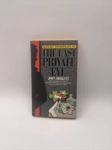 The Last Private Eye by John Birkett (1988, Mass Market) *SIGNED* 1st - Picture 1 of 5