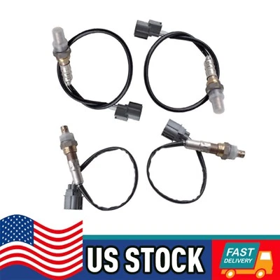 氧气传感器上+下游 4X 适用于本田 Odyssey 3.5L V6 2005 2006 年 Pilot 2005-08 — 第 1/4 张图片