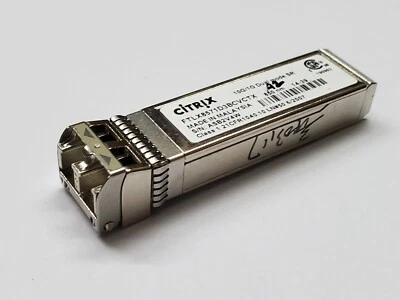 New Citrix FTLX8571D3BCVCTX 10G/1G Dual mode SR 850nm - Image 1 of 3