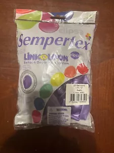 12" Sempertex Satin Lilac Linking Balloons - 25 - Picture 1 of 2